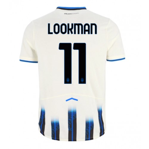Maglia Calcio Atalanta Ademola Lookman #11 Seconda Divisa 2025-26 Manica Corta